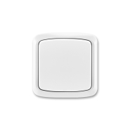 Выключатель одноклавишный белый скрытый проходной IP 44 Tango(10А,250В)