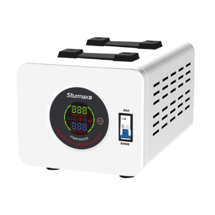 Стабилизатор напряжения Sturmax PSM9310000R, LED, 10000 ВA - 1