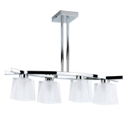 Люстра ALFA 13304 CHROME 4хE14х40W, D 55 см, H 27 см