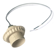 Патрон Е14 пластик 50мм