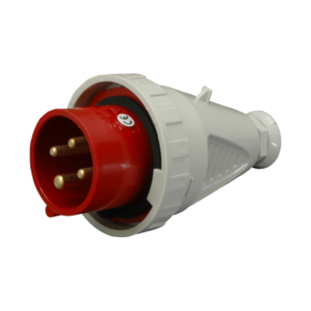 Вилка силова SEZ IVG 3243, IP 67, 32A, 400V, 4n - 1