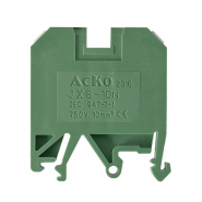 Клеммник винтовой АСКО-УКРЕМ JXB-10х35, зелёный, A0130010016