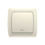 Кнопка відчинення дверей VIKO CARMEN, 90569205, крем