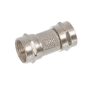 Перехідник шт.ант.F-шт.ант.F корпус металевий