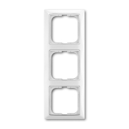 Рамка потрійна горизонтальна білий Basic 55