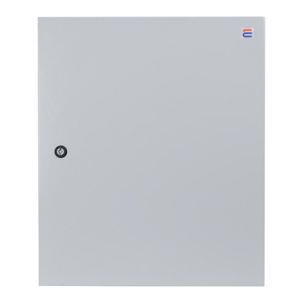 Щит металлический с монтажной панелью АСКО-Укрем, 60*50*25, IP54, серия UBox, A0260020043