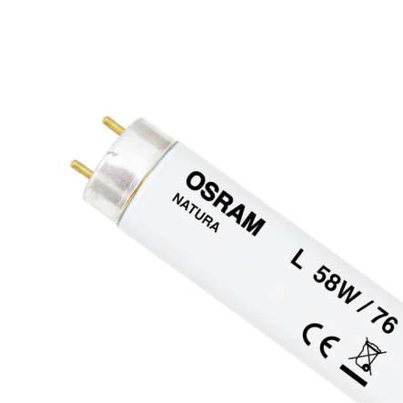 Лампа люминесцентная OSRAM L 58Вт/76 G13 для холодильников 1500мм - 1