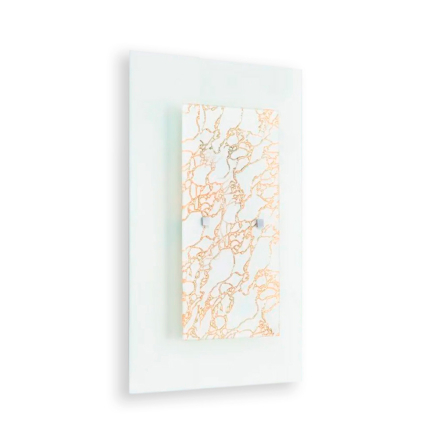 Світильник настінно-стельовий ДеКоРа, Модерн, Е27, 1х60W, 300х140 мм, золото, 49067 - 1