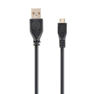 Кабель Cablexpert CCP-mUSB2-AMBM-0.3M, micro USB2.0, A-тато/micro B-тато, 0.3 м, преміум