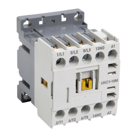 Мініконтактор IEK МКІ-11210, 12А, 110В, АС3 1НО, KMM11-012-110-10 - 1