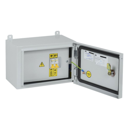 Ящик с понижающим трансформатором IEK ЯТП, 0,25 кВа, AC 230/12-2 УХЛ2 IP54 - 1