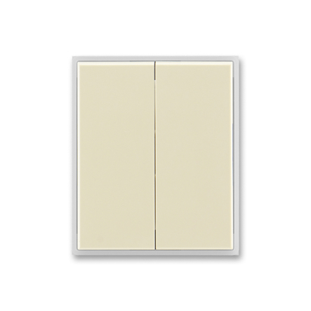 Клавиша выключателя двойная - 1