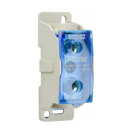 Проходная силовая клемма PT-250, АСКО-УКРЕМ A0130010150 - 1