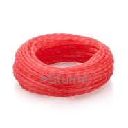 Леска для триммера витой квадрат 2,4мм STURM, GT3535-2.4-4A