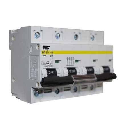 Автоматический выключатель TNSY ВА27-100, 4P, C 125 A, 10 kA, 5504872 - 1
