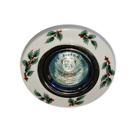 Светильник точечный Feron CD95, MR16, GU5.3, 50W, керамика, падуб/хром - 1