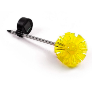 Светильник садововый RIGHT HAUSEN SOLAR, Pion, 40см, хром, желтый, HN-212090