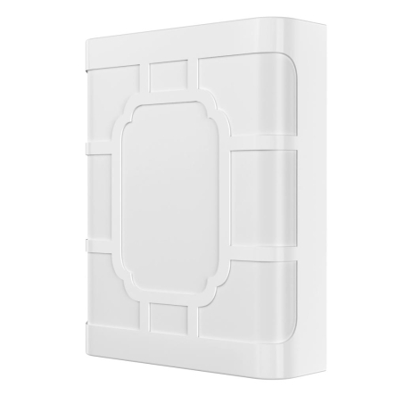 Світильник LED LEBRON L-FL27-S, 24W, 2100Lm, 4100K, IP65, білий квадрат, 15-38-27-1 - 1