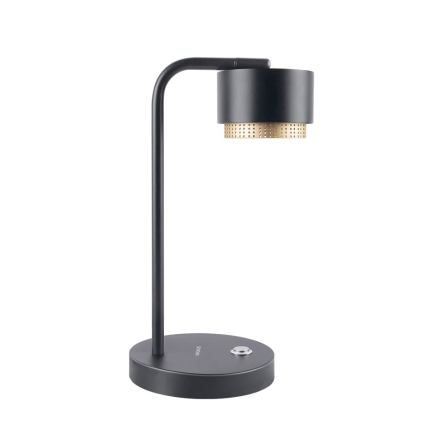 Настольная лампа LED MAXUS 1-MDL-D-GX53-BG, GX53, черный/золото