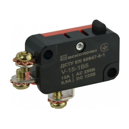 Микровыключатель АСКО-УКРЕМ V-15-1B5, A0050040022