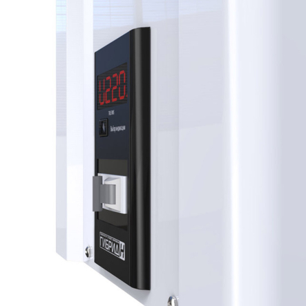 Стабілізатор напруги ЕЛЕКС Гібрид У7-1/10 v2.0, 10 A, 2.2 кВт, релейно-симісторний, однофазний побутовий - 6