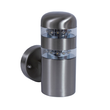 Светильник парковый настенный PC 24х0,1W, 4000K, 230V, IP44, класc I, белый - 1