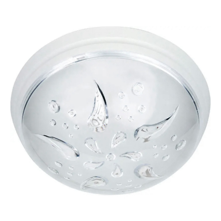 Светильник пластиковый HOROZ, Уфо Роза Ветров, Е27, IP20, мах.15W, белый, 400-001-101 - 1