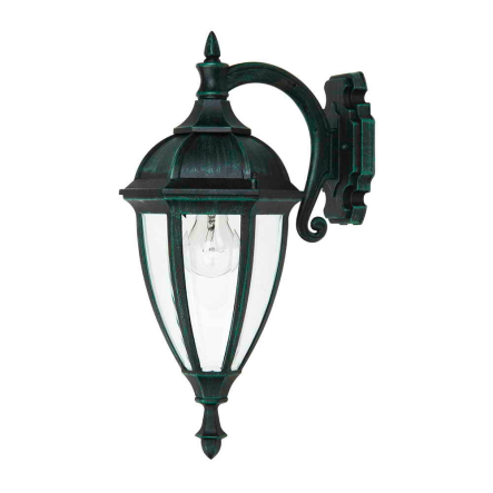 Светильник парковый Lusterlicht, California I, E27, 100Вт, настенный, античная бронза - 1