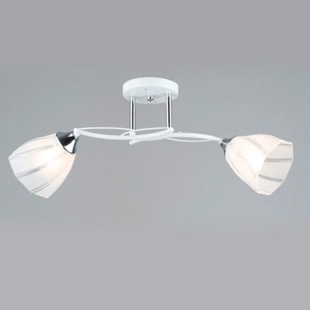 Люстра стельова SIRIUS B A4110/2 WT+CH, E27 - 1