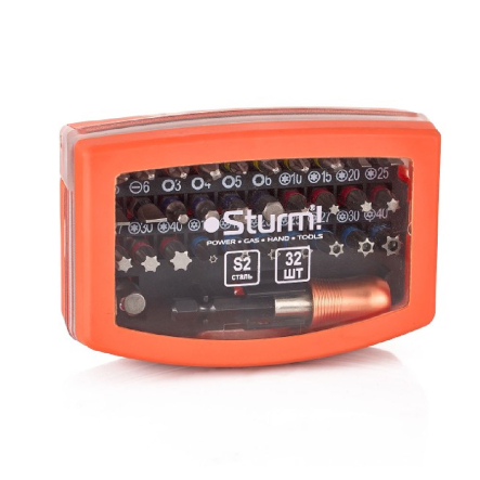 Набор бит 25мм STURM 1041-01-SS1, 7шт Набор бит 25мм STURM 1041-01-SS1, 7шт
