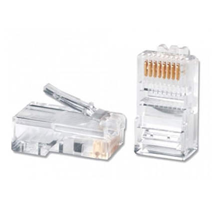Роз'єм RJ45, 8P8C(А) UTP для кабеля кат.5Е, TNSy5503254 - 1 Роз'єм RJ45, 8P8C(А) UTP для кабеля кат.5Е, TNSy5503254 - 1