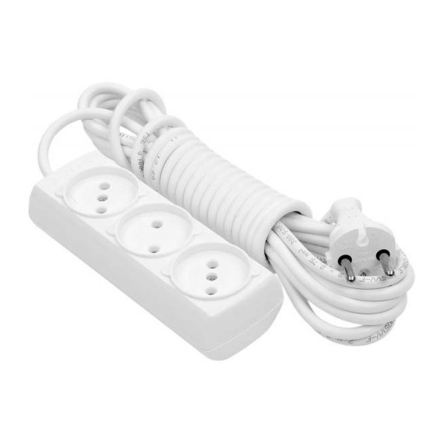 Подовжувач 3 гн. 5 м Borsan BR-1543-5 - 1