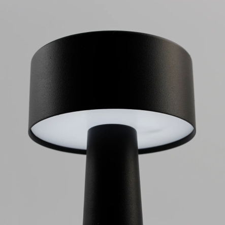 Настольная LED лампа DOWN LIGHT 2W R-SENSOR-85*215-BLACK-DC5V/1A-IP20, чёрная