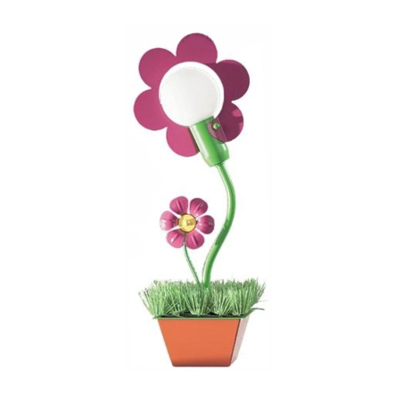 Настольная лампа-цветок Happy Flowers, 1х40W, 230V, H 140 мм - 1