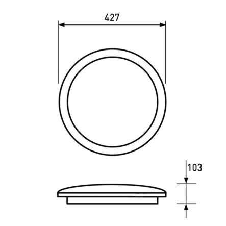 Многофункциональный светильник EUROLAMP, Smart Light, 32W, 3000K-6500K, LED-SL-32W-N8(deco)