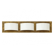 Светильник настенный Nowodvorski 4533, HIRO patyna, 3*E14, 60W