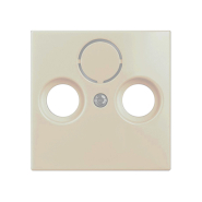 Центральная плата TV+R+(SAT) ABB Basic 55, 1743-92-507, слоновая кость