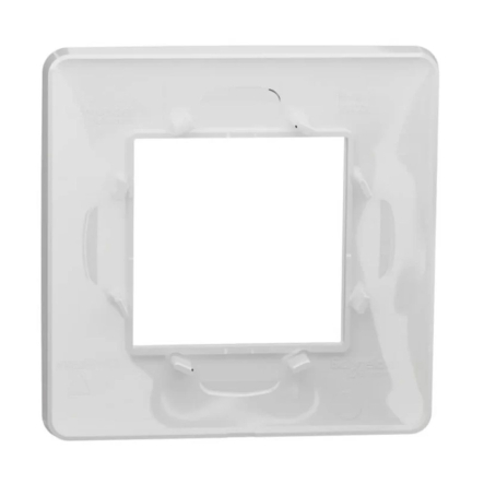 Рамка однопостовая Schneider Electric NU200218 (белая) UNIСA Studio