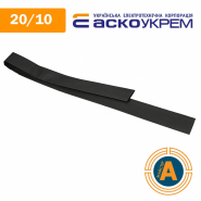 Трубка термоусаживаемая (ТУТ), АСКО-УКРЕМ, d - 20/10 мм., черная, A0150040400