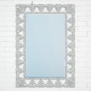 Дзеркало Giorgio Gridini Zeon 127x90 см, срібло