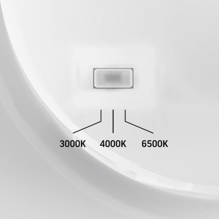 Светильник LED VIDEX WL03, 12W, 3000K-4000K-6500K, белый круг, 180 x 47мм, VL-WL03-12CW