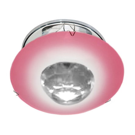 Светильник точечный Feron DL4161 MR16, GU5.3, овал, красный/хром - 1