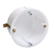 Коробка IEK КМ40021 установочна для порожніх стін, г/п, d65х40мм, UKG10-065-040-000-M