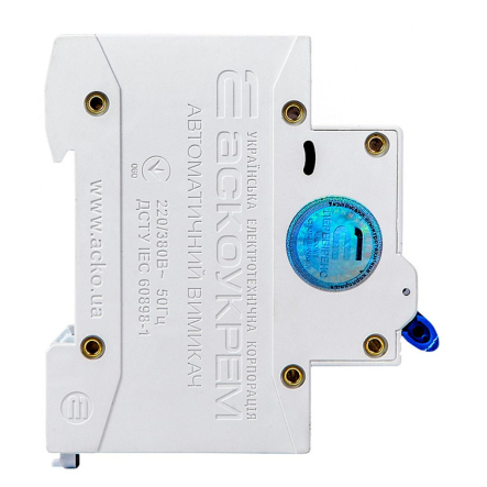 Автоматический выключатель АСКО-УКРЕМ ВА-2017 1р, 25А В, A0010170053