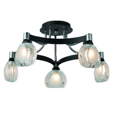 Люстра ALTALUSSE INL-9212C-05 Chrome & Dark - 1