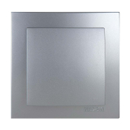 Вимикач одноклавішний срібло NILSON Touran, 24131001