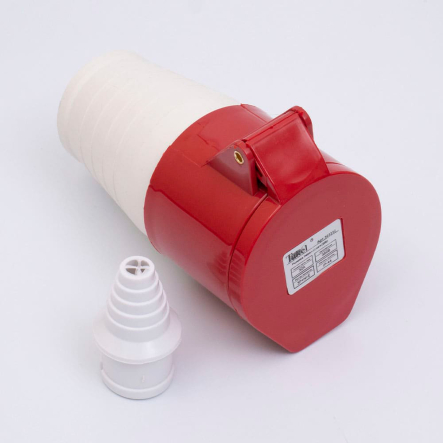 Розетка переносная TAKEL 225, 32А, 3P+N+E, 380В, IP44, 503232