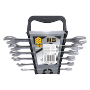 Набір ключів ріжкових VOREL Cr-V, 6-17мм, 6шт, 51740