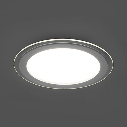 Світильник світлодіодний FERON AL2110, 12W, 5000K, 960Lm, круглий, вбудований, 160х40мм, 6244 - 2