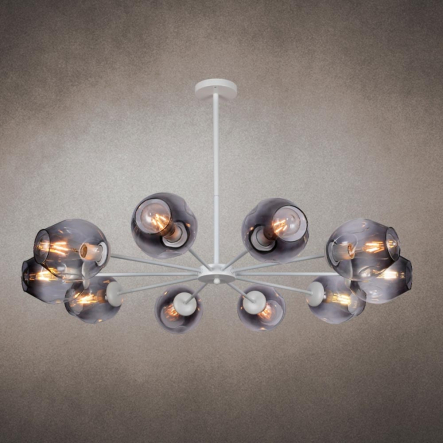 Люстра LEVISTELLA 7526039-10 WH+BK - 1